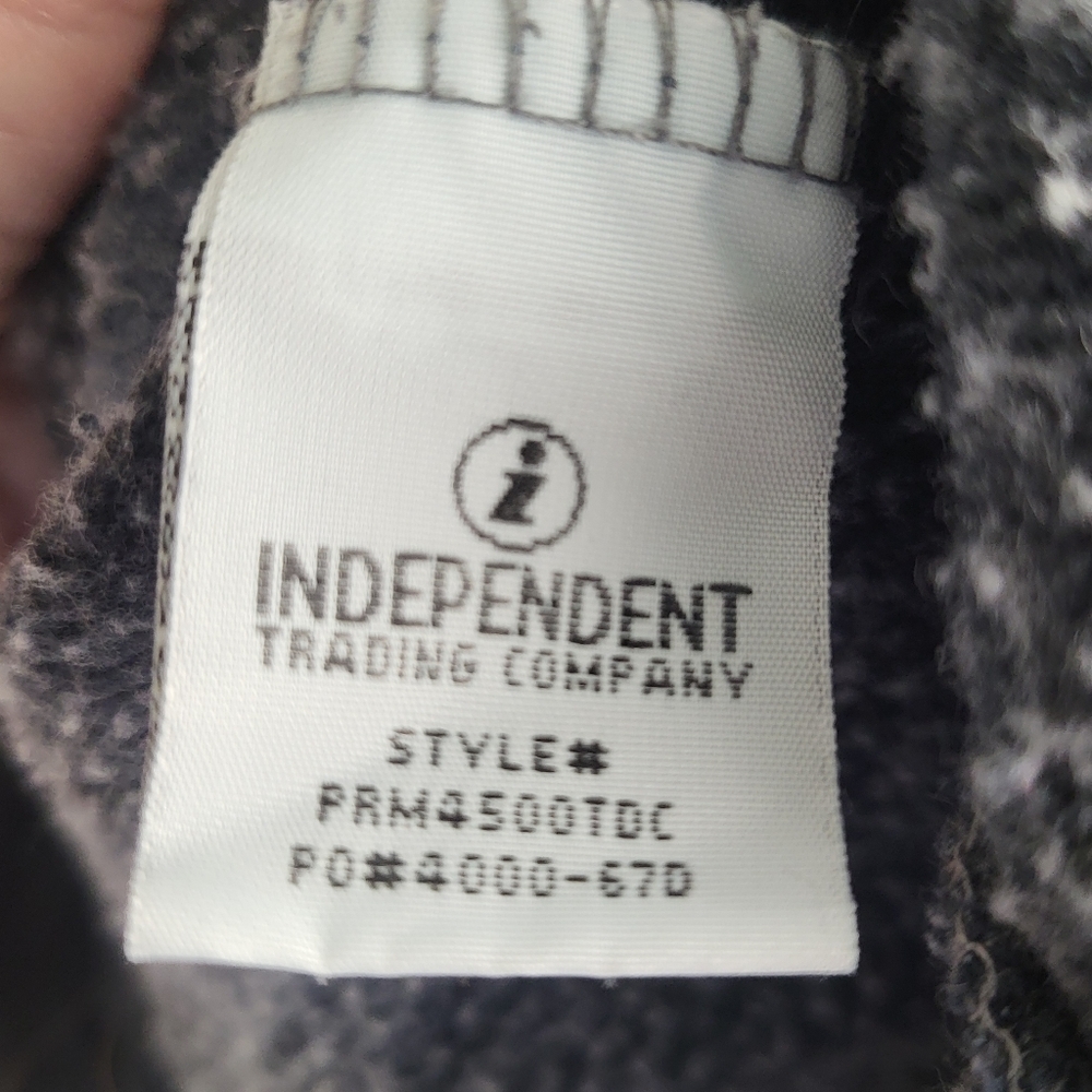Monarch Sweatshirt Hoodie Mens Size Medium Dark Blue Tie Dye - Picture 9 of 9